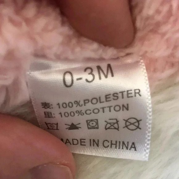 WINTER SUIT - fluffy baby girl winter suit - Picture 5 of 7